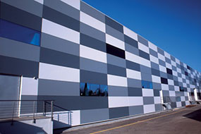 Exterior wall cladding