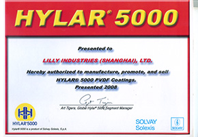 HYLAR 5000 Alucobond panel certification