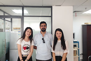 Customer Visit Alucoworld Office