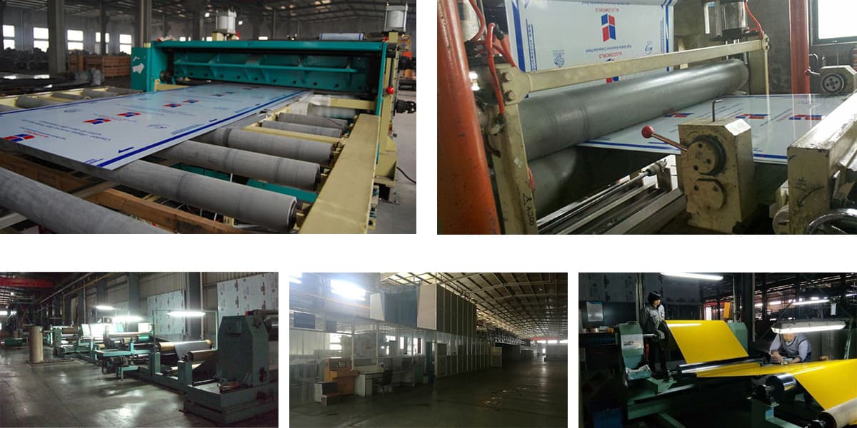 Alucoworld production line